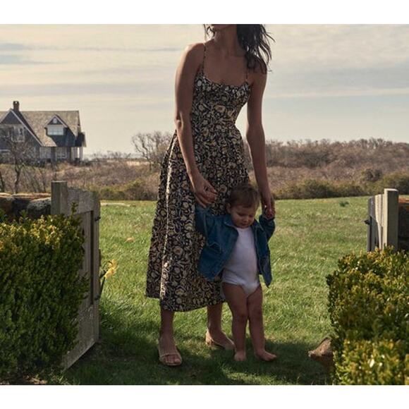Doen Benoit Dress Noir Columbia Street Floral - XS - Picture 1 of 6